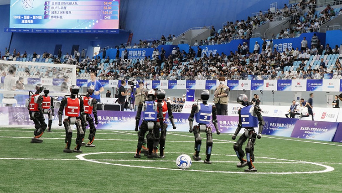 Çin'de Dünya İnsansı Robot Oyunları