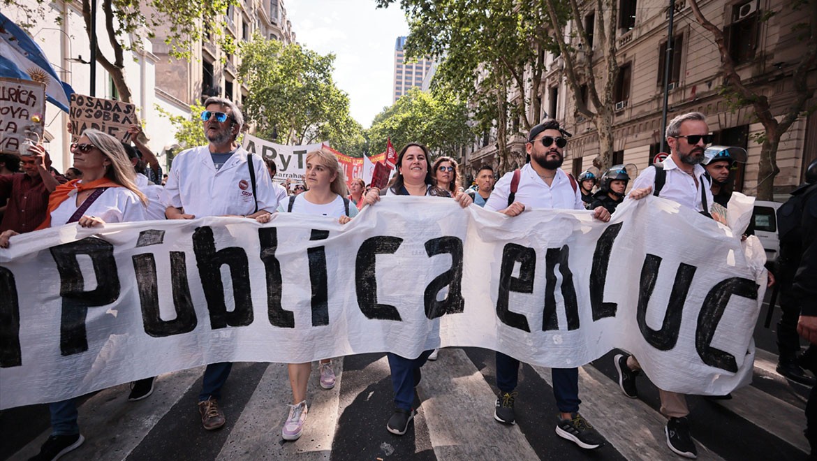 Arjantin'de "Beyaz yürüyüş"