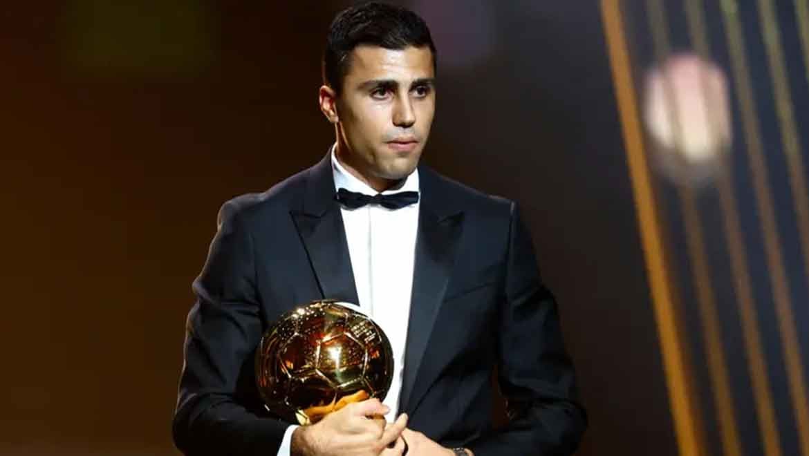 Ballon d'Or ödülü, Manchester City oyuncusu Rodri'ye verildi