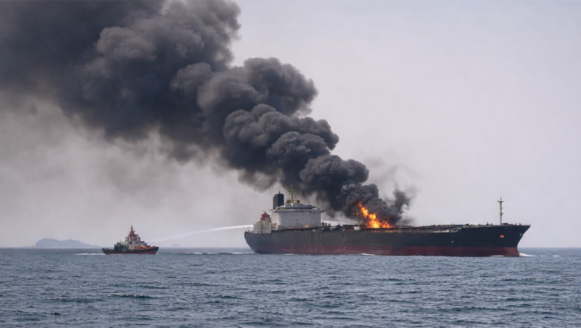 İran, Basra Körfezi'nde petrol taşıyan 4 gemiyi vurdu