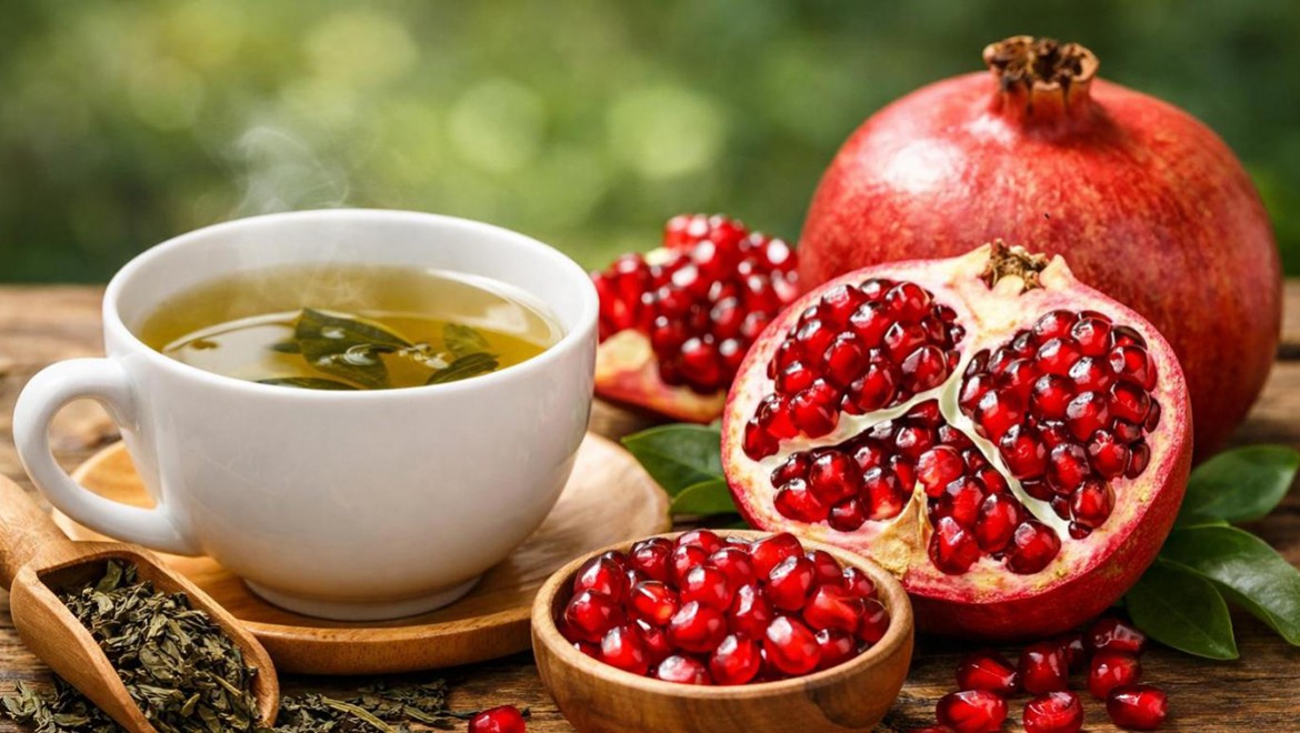 Yeşil çay ve nar alzheimer'a aynı anda etki ediyor