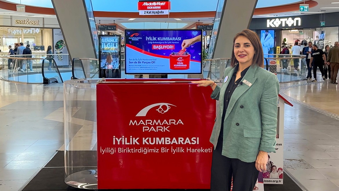 Marmara Park AVM'de iyilikler birikmeye devam ediyor