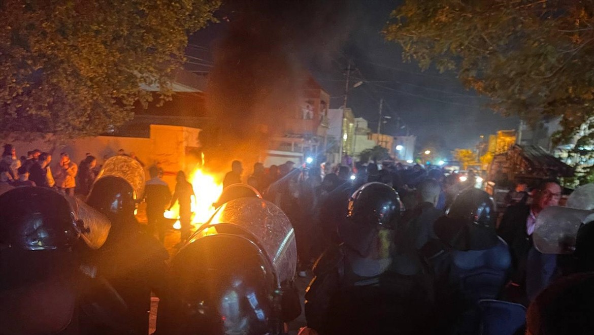 Kerkük'te elektrik kesintileri protesto edildi