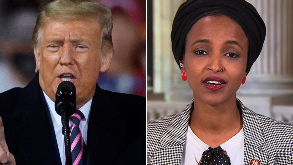 Trump'tan Kongre üyesi Omar'ın sahte isim kullandığı iddiası