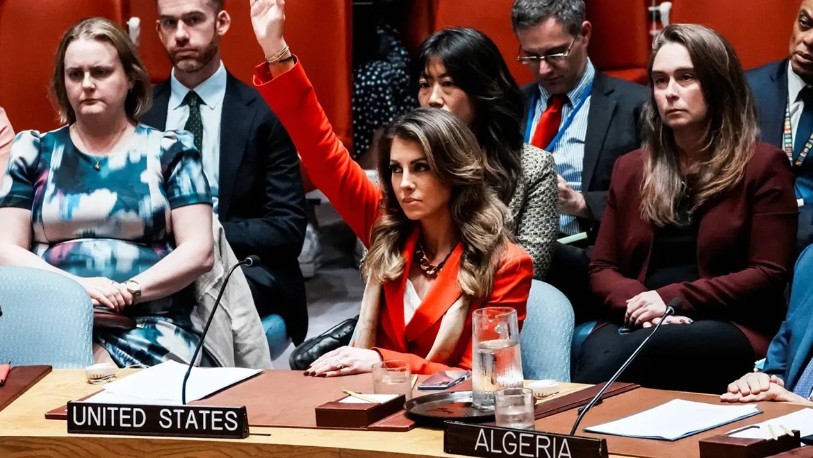 ABD, Gazze'de ateşkes taslak kararını veto etti