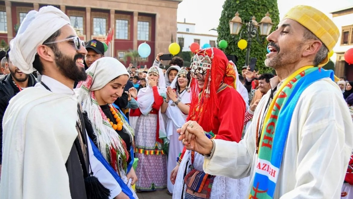 Cezayir'de Amazigler 2976 yılını kutluyor